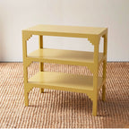 Three-Tiered Tangier Side Table, Custom Color