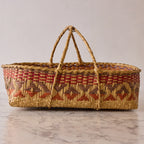 Vintage Mississippi Choctaw Basket, Extra Large with Handles