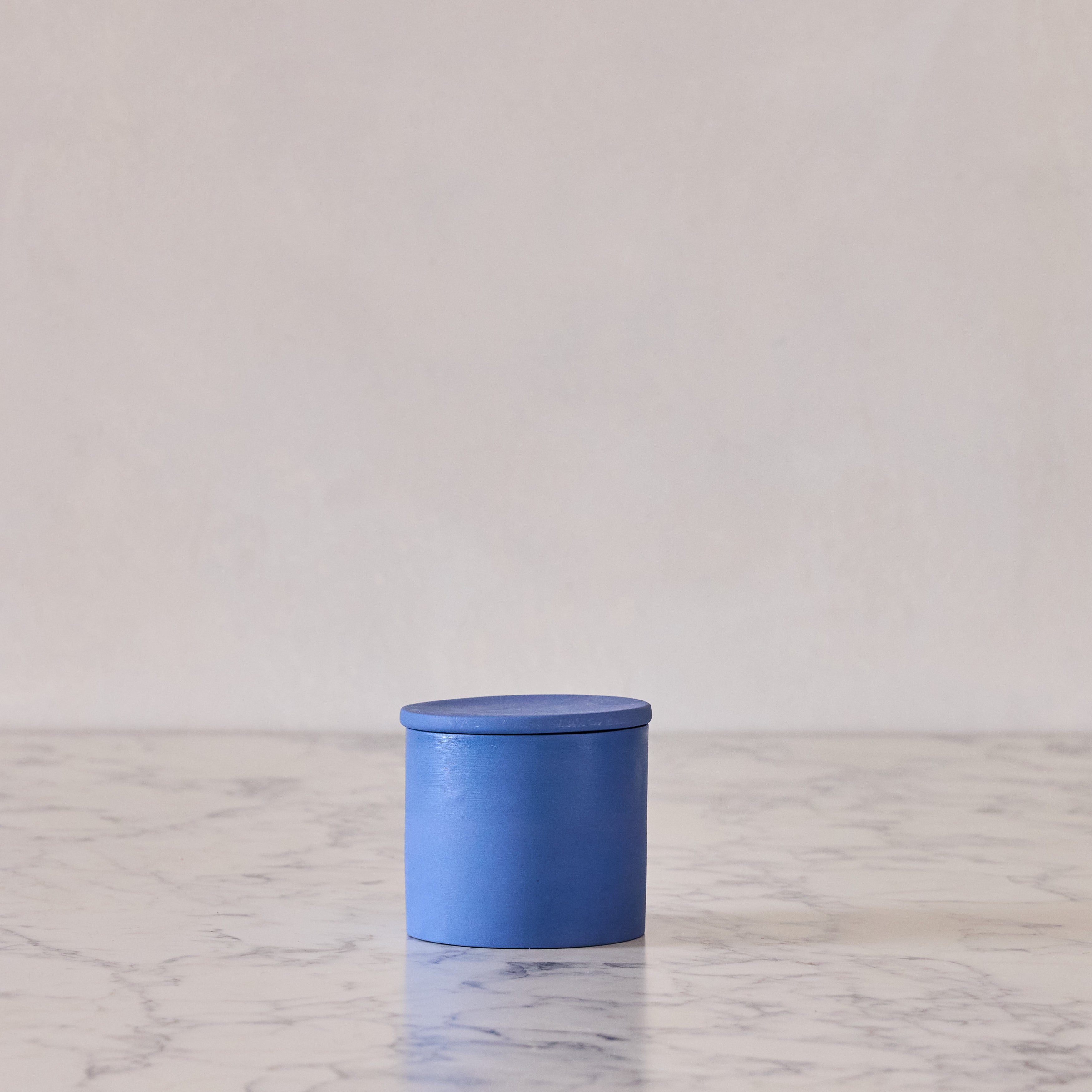 Ceramic Butter Keeper in Matte Cobalt