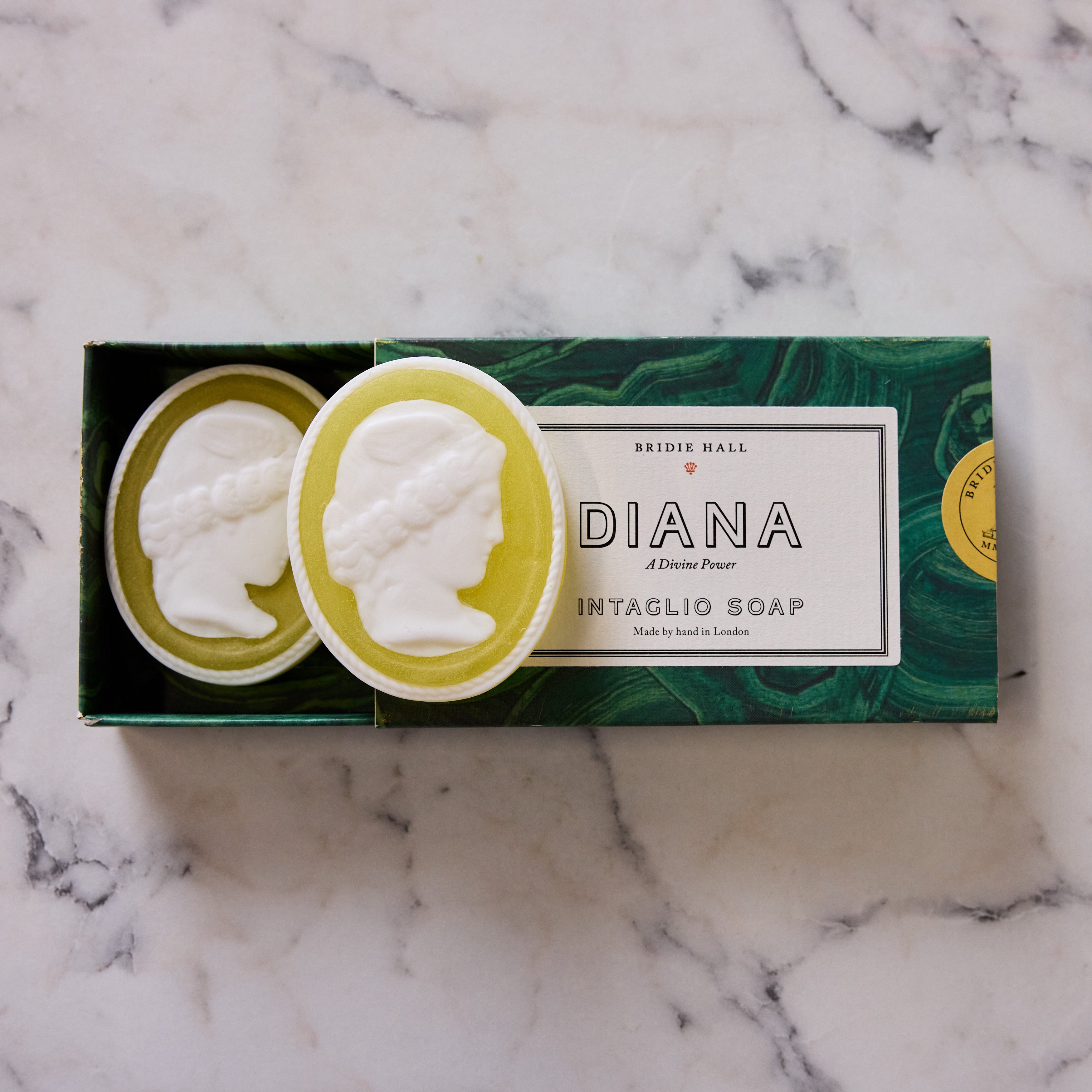 Diana Intaglio Soaps, Basil & Neroli Blossom