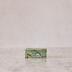 Marbled Keepsake Box in Peacock, Small