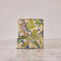 Block-Print Keepsake Box in Moss, Large
