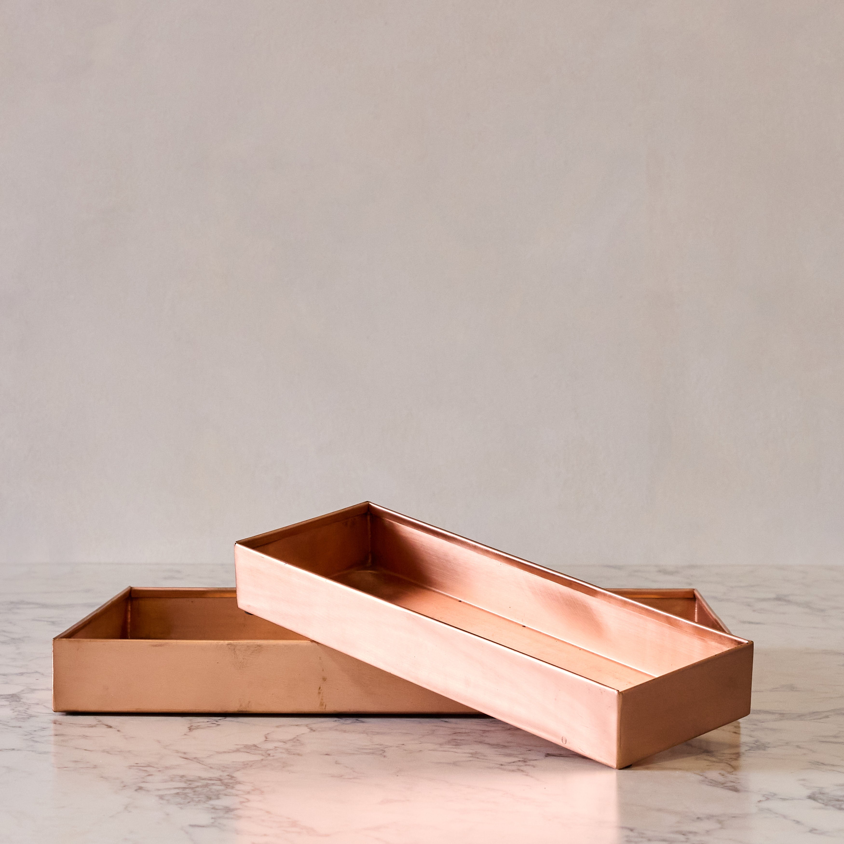 Rectangular Copper Tray