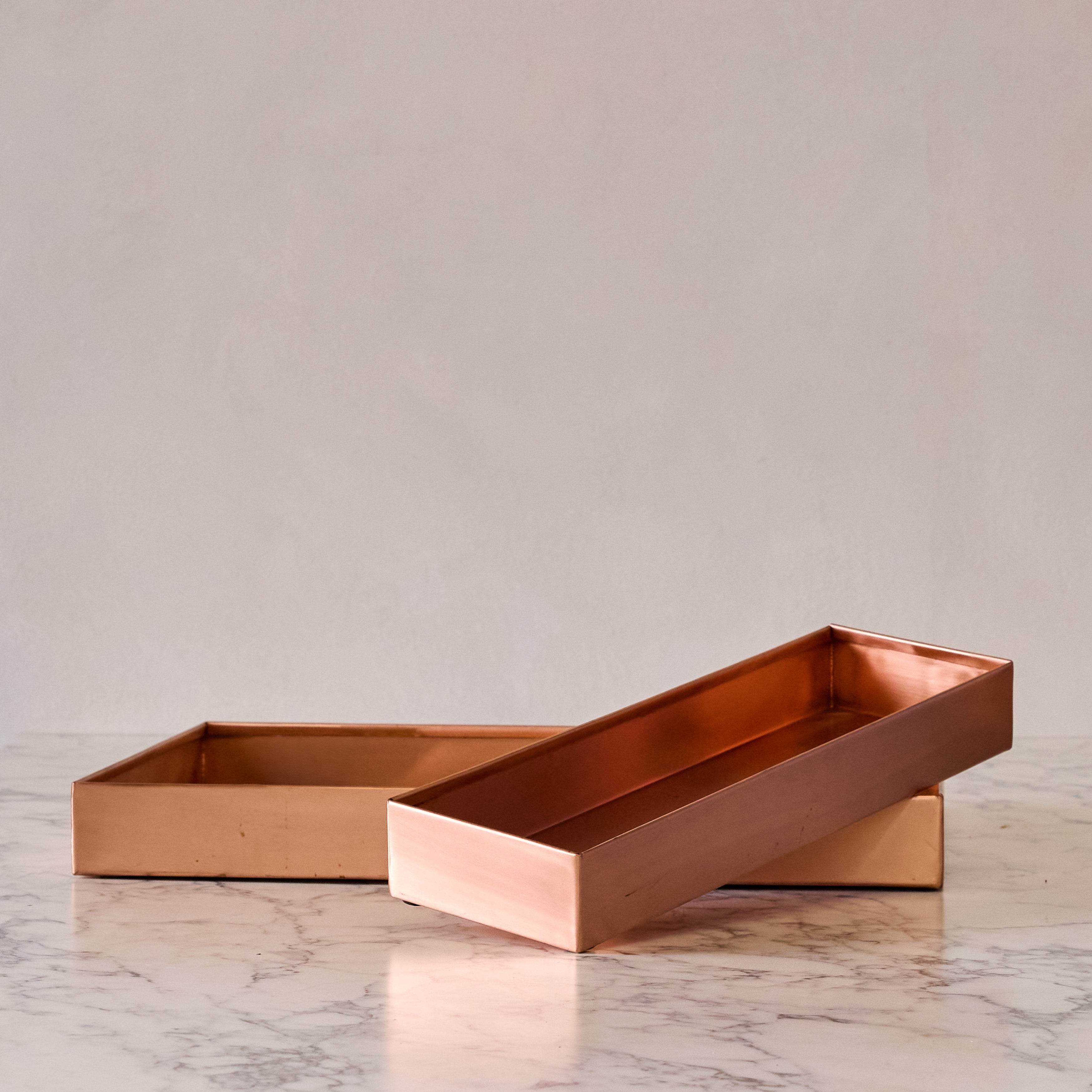 Rectangular Copper Tray