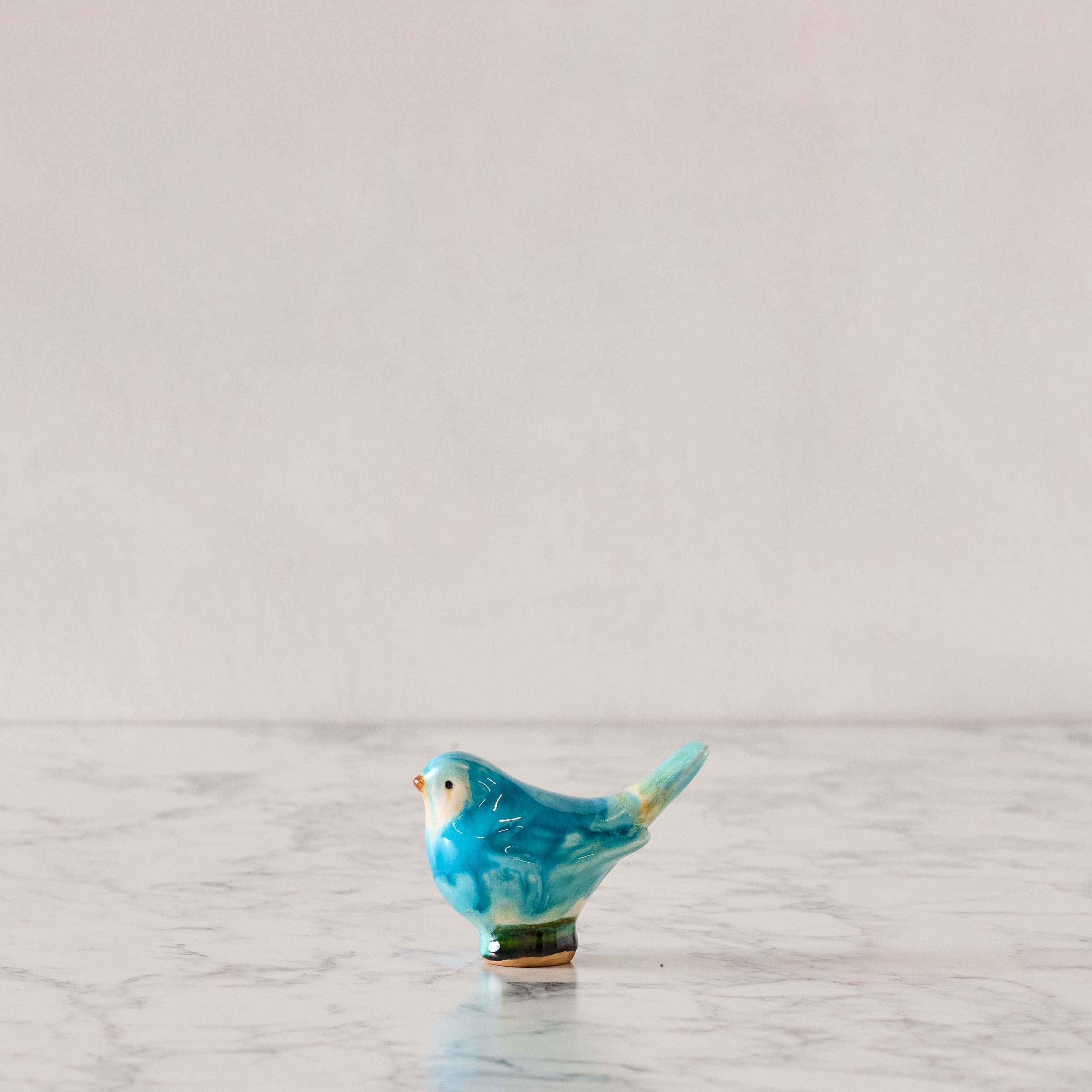 Medium Songbird, Aquamarine