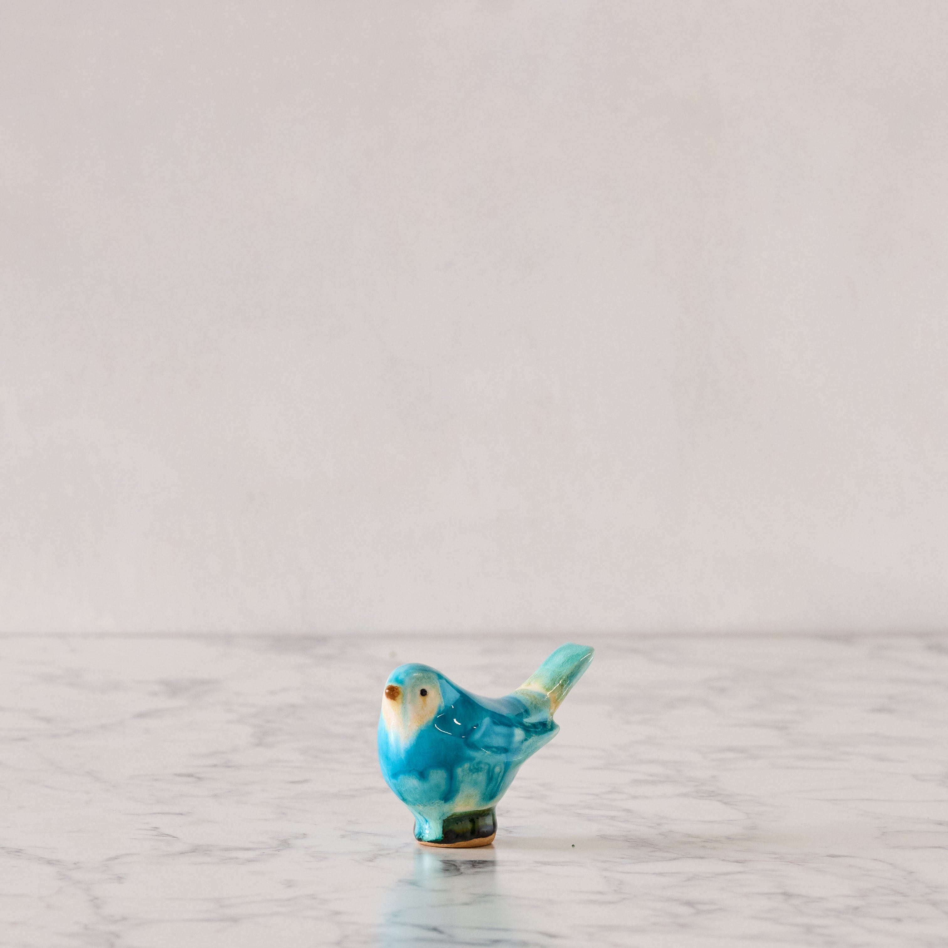 Medium Songbird, Aquamarine