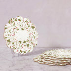 Summerill & Bishop Fraises des Bois Cork-Backed Scalloped Placemats