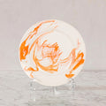 Christopher Spitzmiller Marble Dinner Plate, Orange