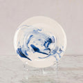 Christopher Spitzmiller Marble Dinner Plate, Delft Blue