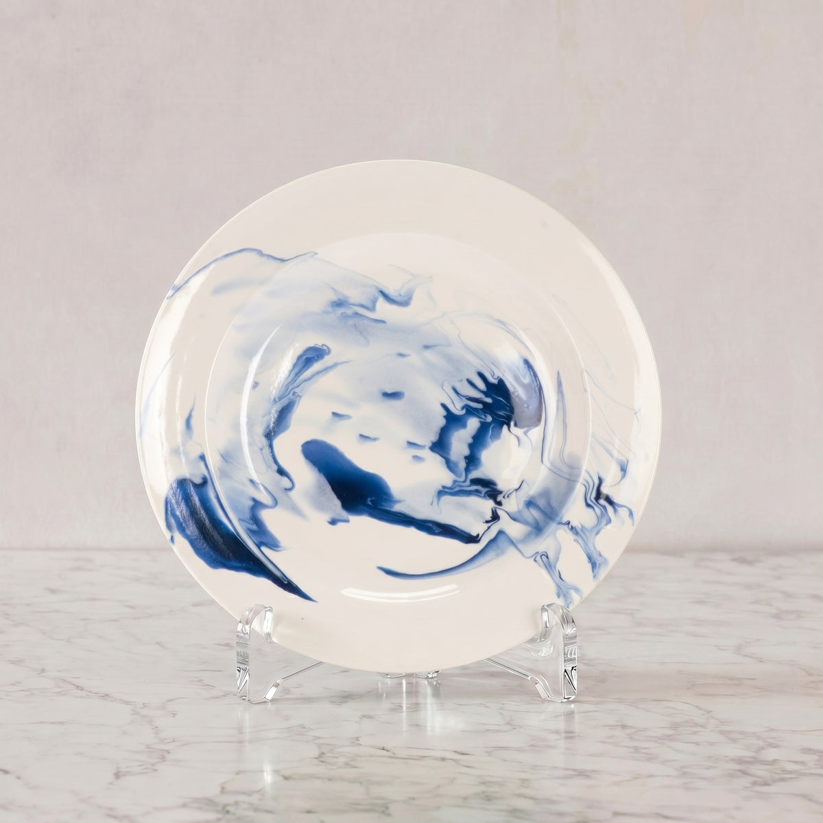Marble Dinner Plate Delft
