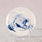 Christopher Spitzmiller Marble Dinner Plate, Delft Blue