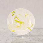 Christopher Spitzmiller Marble Dinner Plate, Lime Green