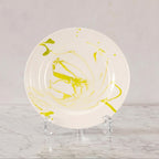 Christopher Spitzmiller Marble Dinner Plate, Lime Green