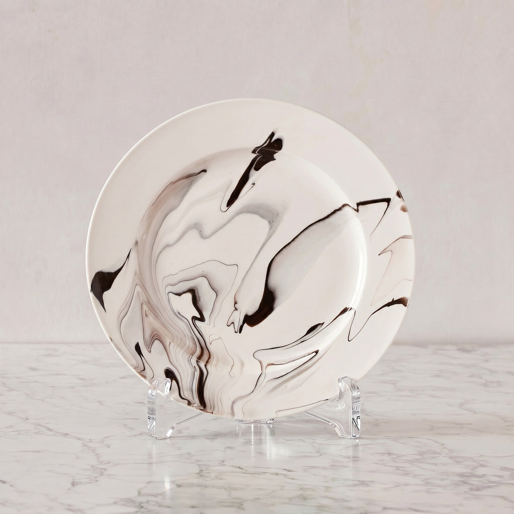 Christopher Spitzmiller Marble Dinner Plate, Brown