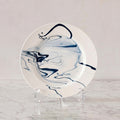 Christopher Spitzmiller Marble Dinner Plate, Teal