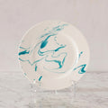 Christopher Spitzmiller Marble Dinner Plate, Turquoise