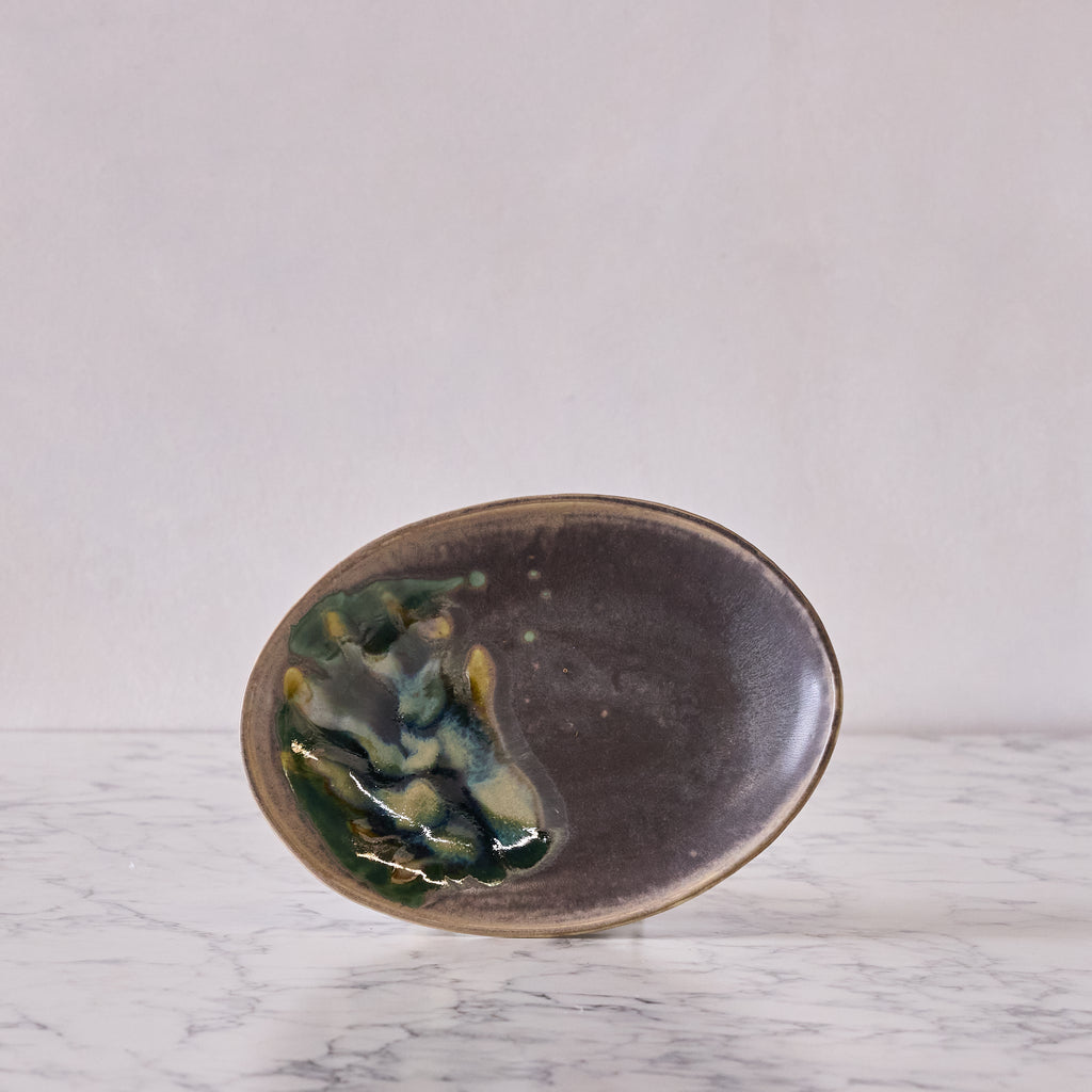 Aubergine Oval Serving Platter