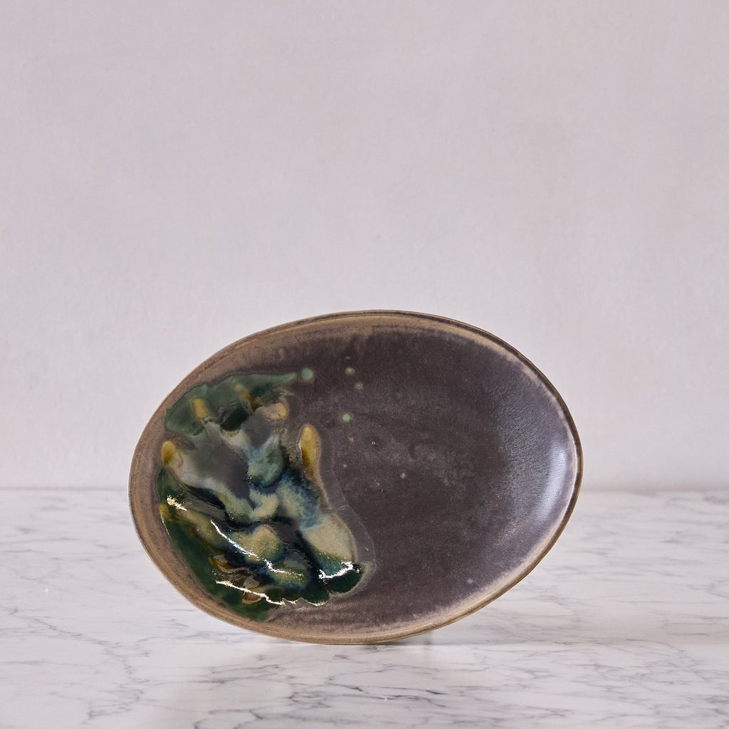 Aubergine Oval Serving Platter