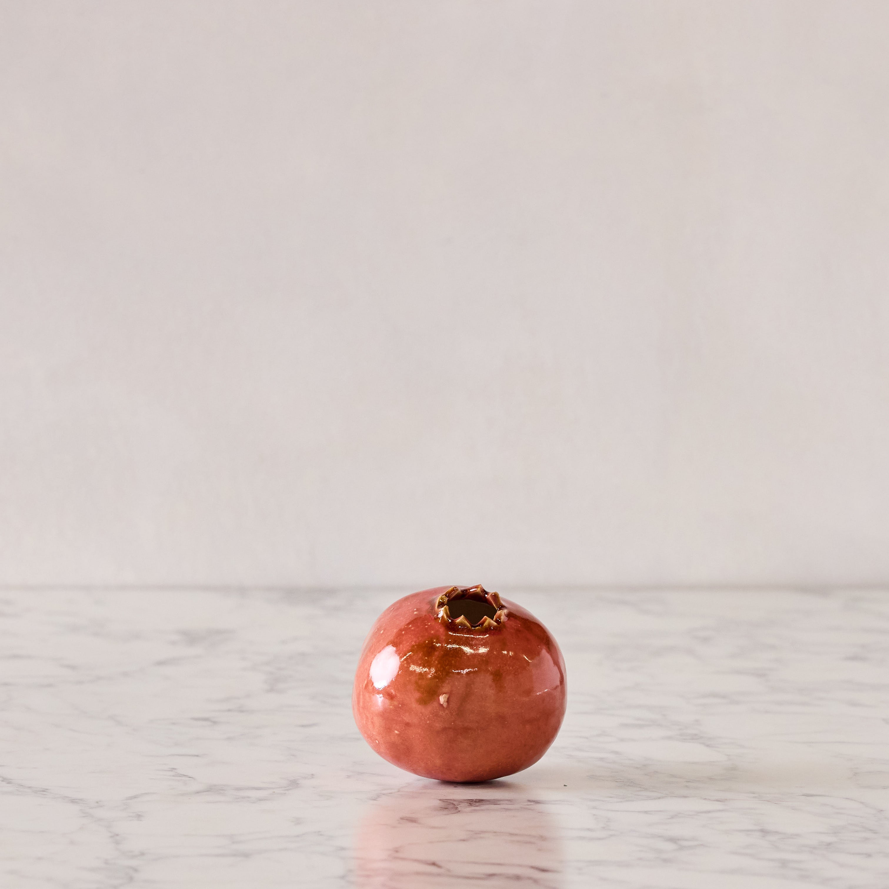 Hand Enameled Ceramic Pomegranate