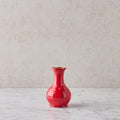 Glazed Terracotta Vase, Red