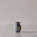 Jean Gerbino Mosaic Vase, Blue Cat's Eye