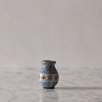 Jean Gerbino Mosaic Vase, Blue Cat's Eye