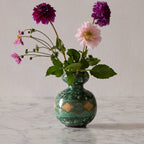 Jean Gerbino Large Mosaic Bulb Vase