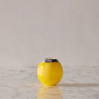 Medium Crystal & Sterling Match Striker, Yellow