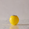 Large Crystal & Sterling Match Striker, Yellow