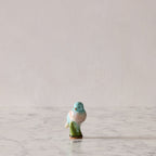 Songbird on Branch, Blush & Aqua