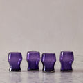 Set of 4 Amethyst Goblets
