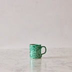 Splatterware Mug, Green on Green