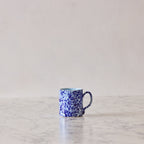 Splatterware Mug, Blue on Blue