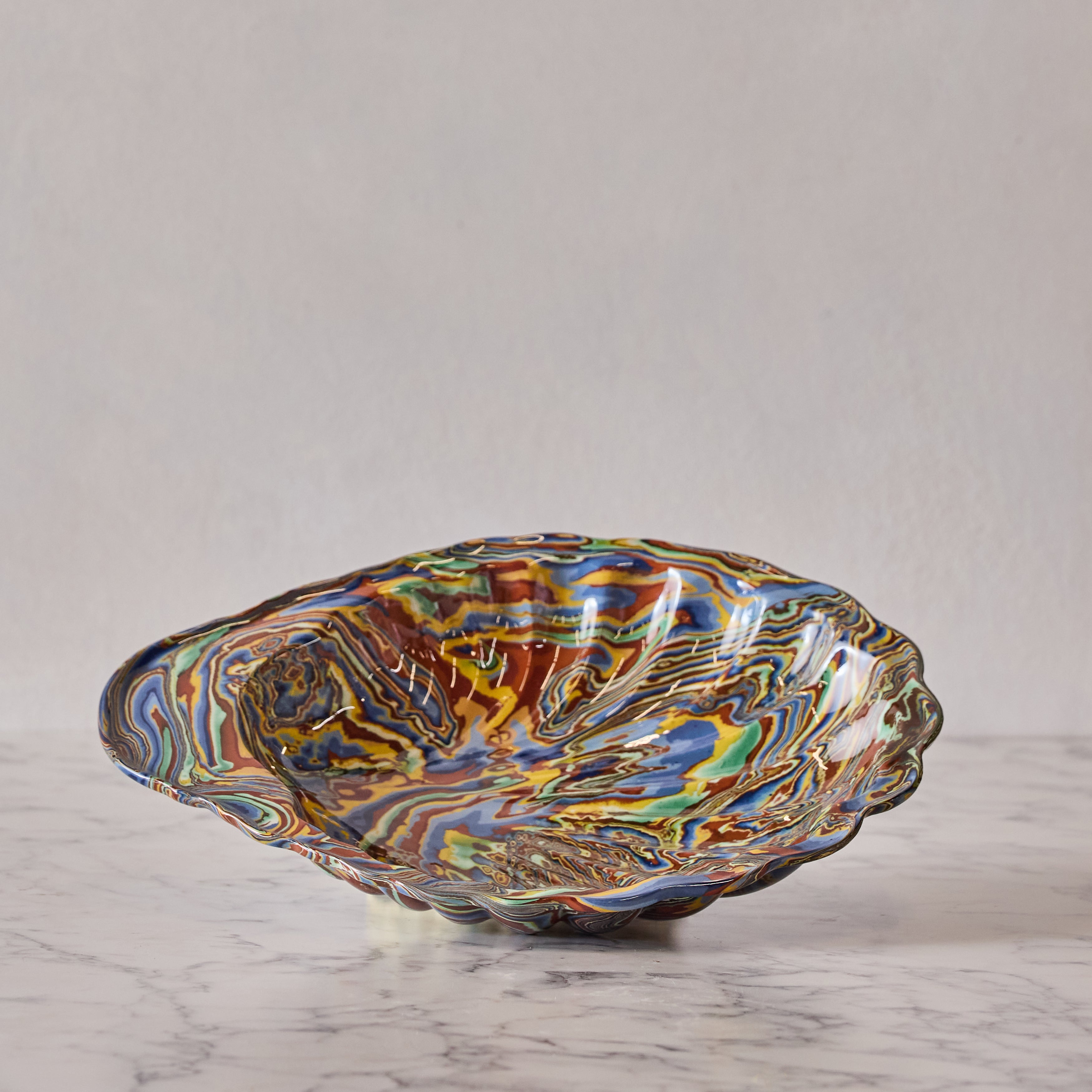 Terre Mêlée Shell Platter, Carnival