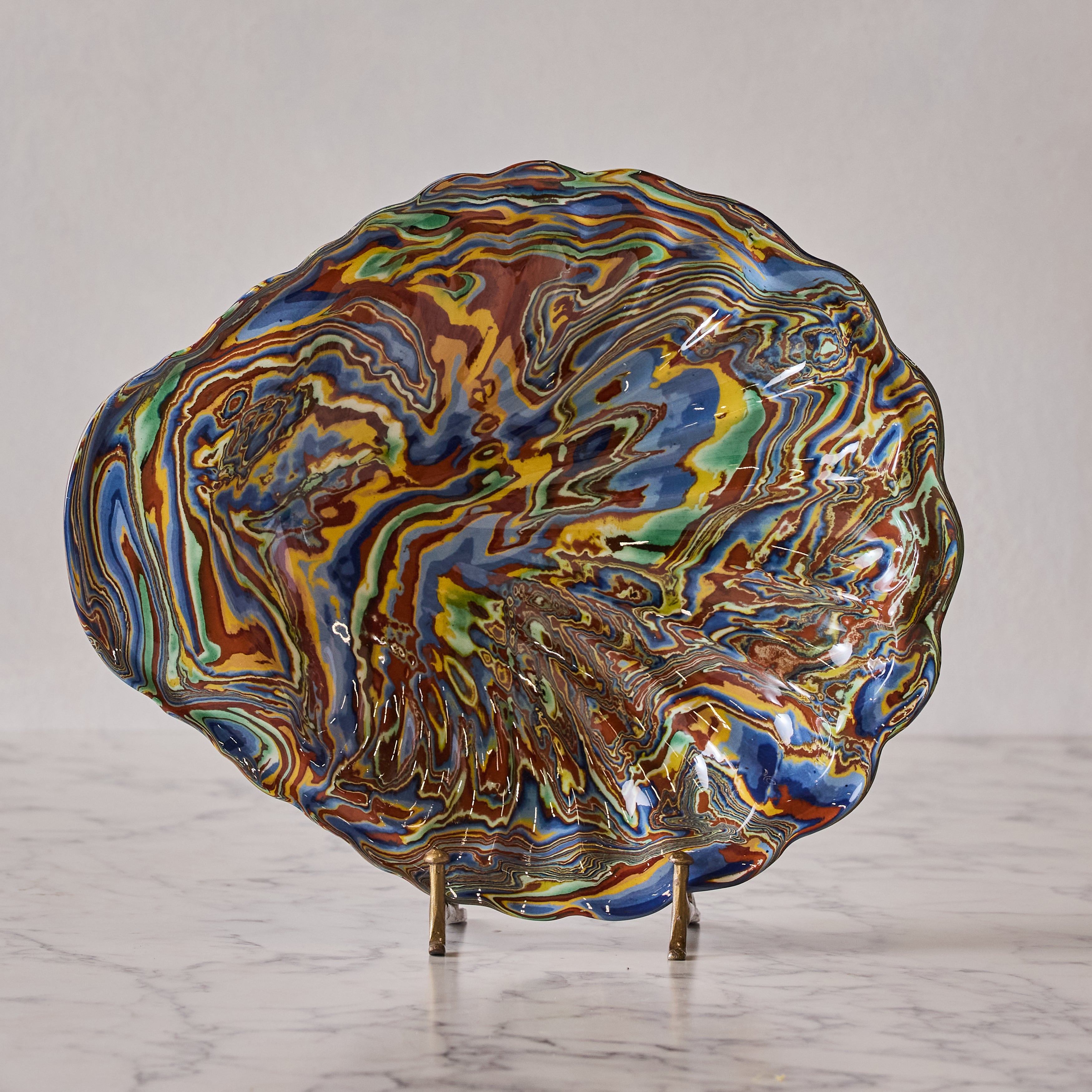 Terre Mêlée Shell Platter, Carnival