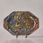 Terre Mêlée Small Octagonal Platter, Carnival