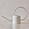 White Watering Can