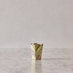 Marbled Scalloped Collapsible Pencil Holder