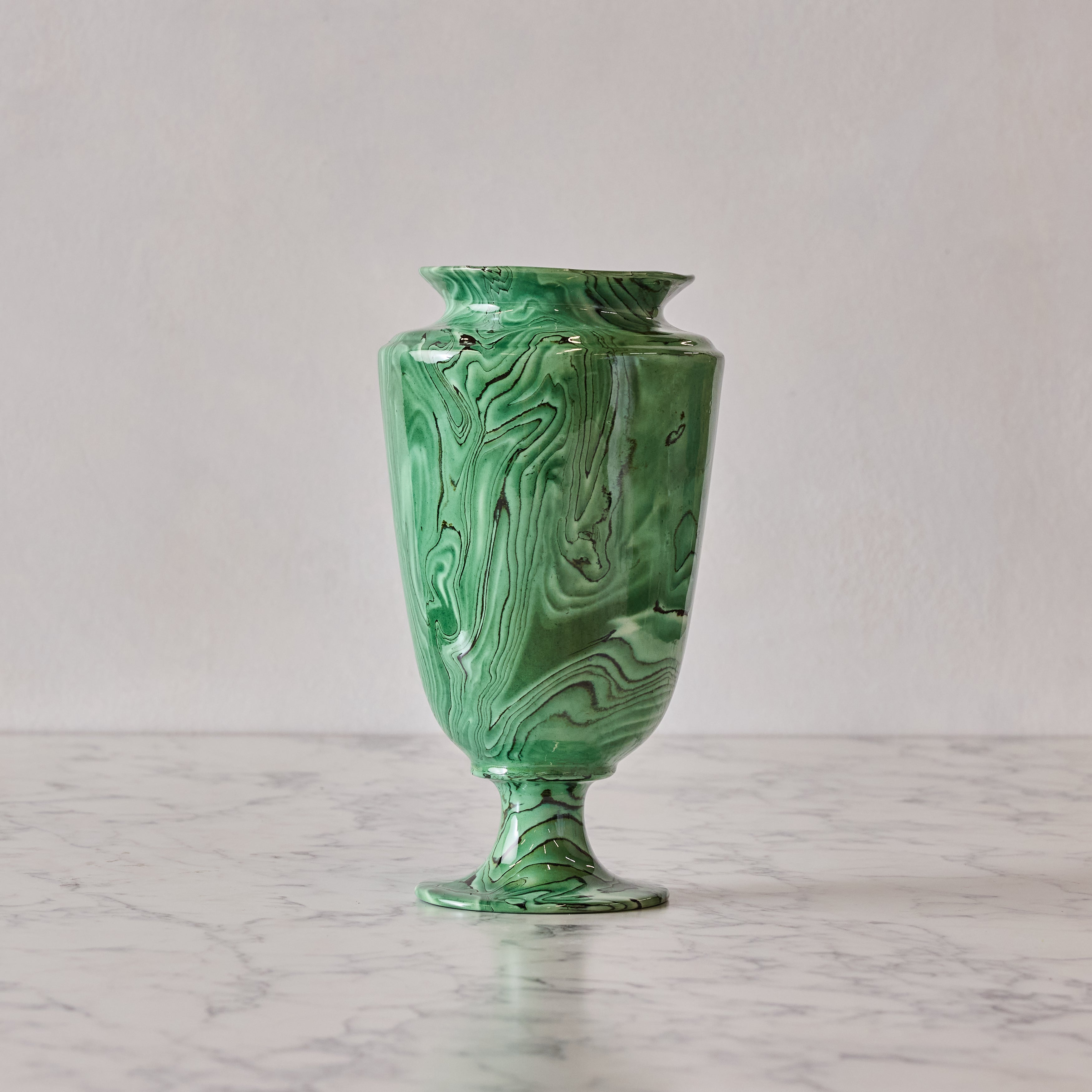Terre Mêlée Etruscan Vase, Green