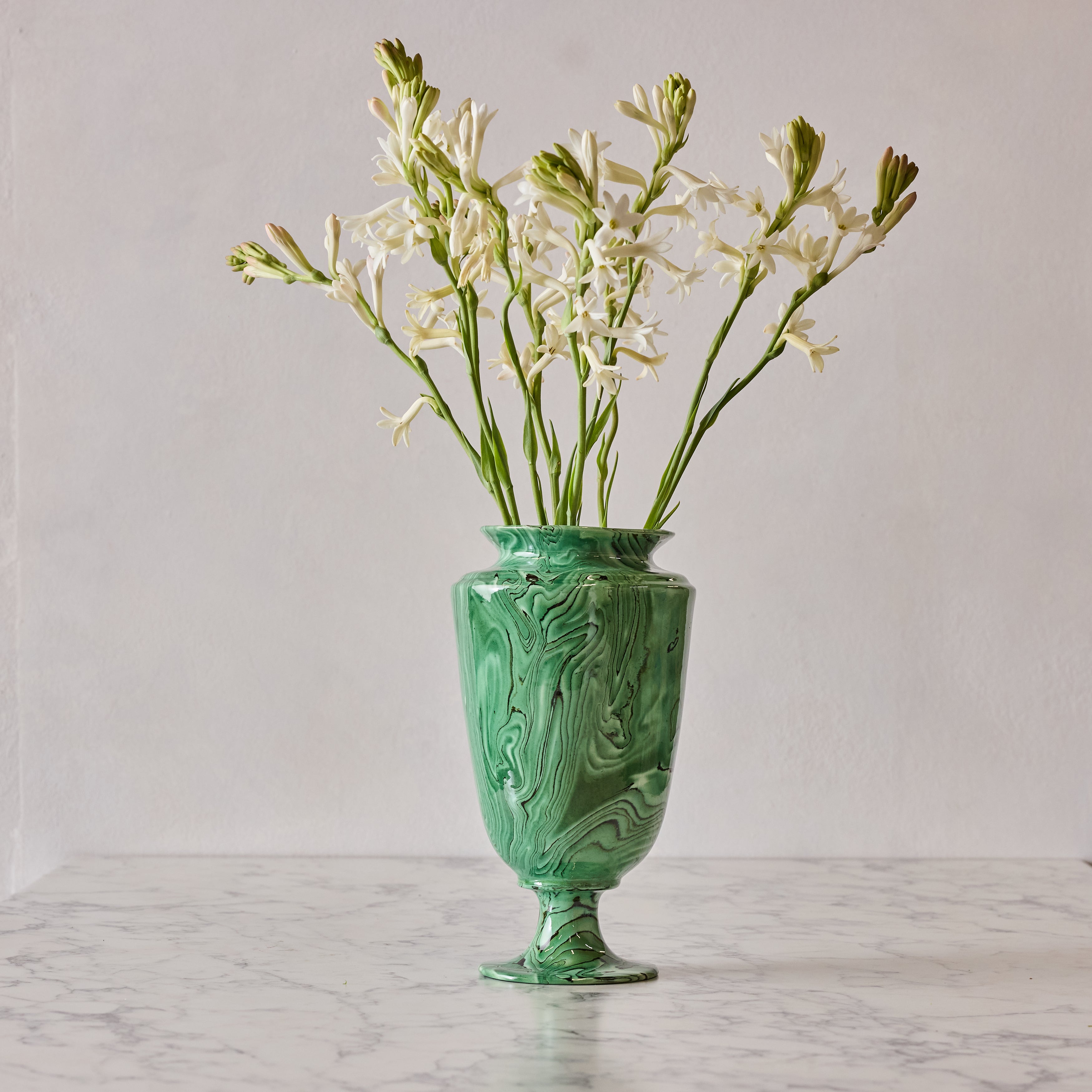 Terre Mêlée Etruscan Vase, Green