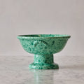 Splatterware Colander, Green on Green