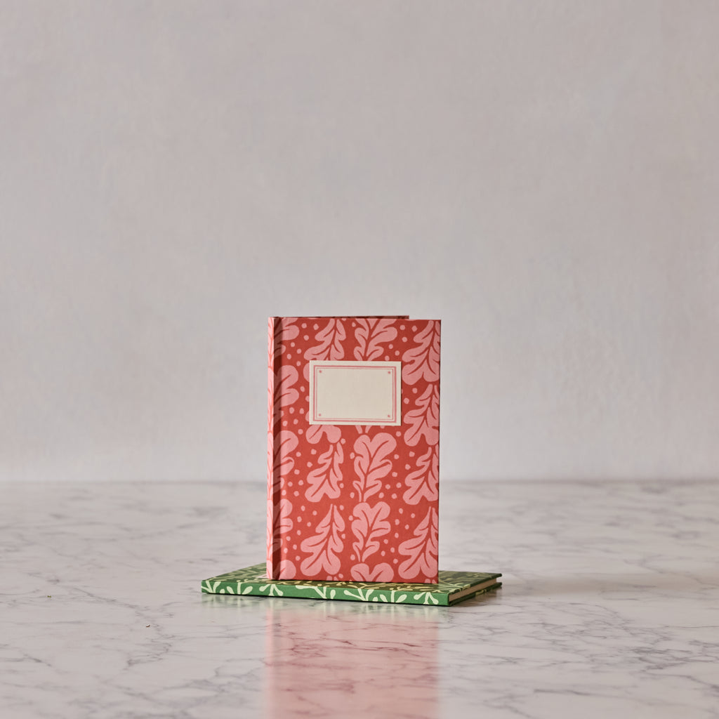 Hardback Notebook, Quercus Pomegranate, Lined