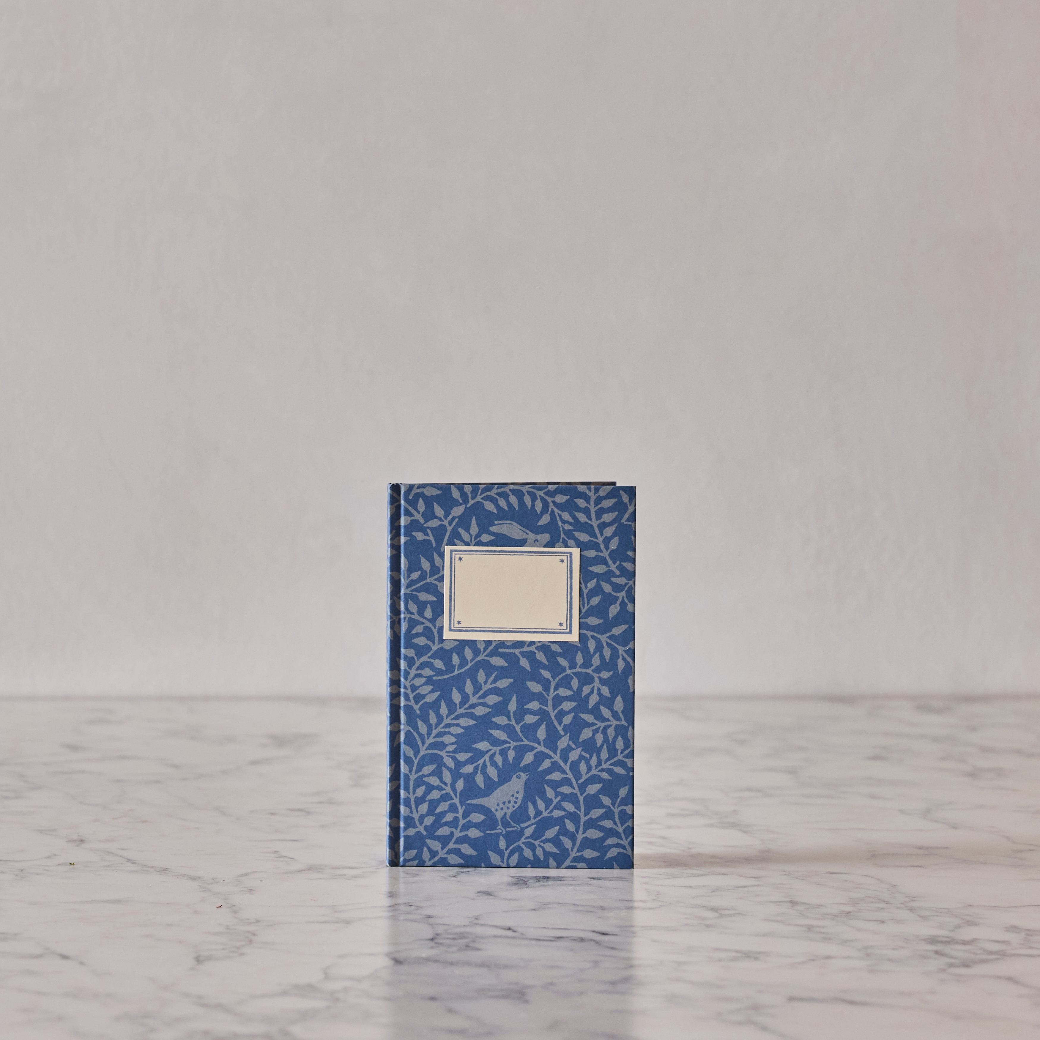 Hardback Notebook, Dancing Hare Blue