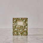 Large Hardback Notebook, Ivy Swamp Green & Orange