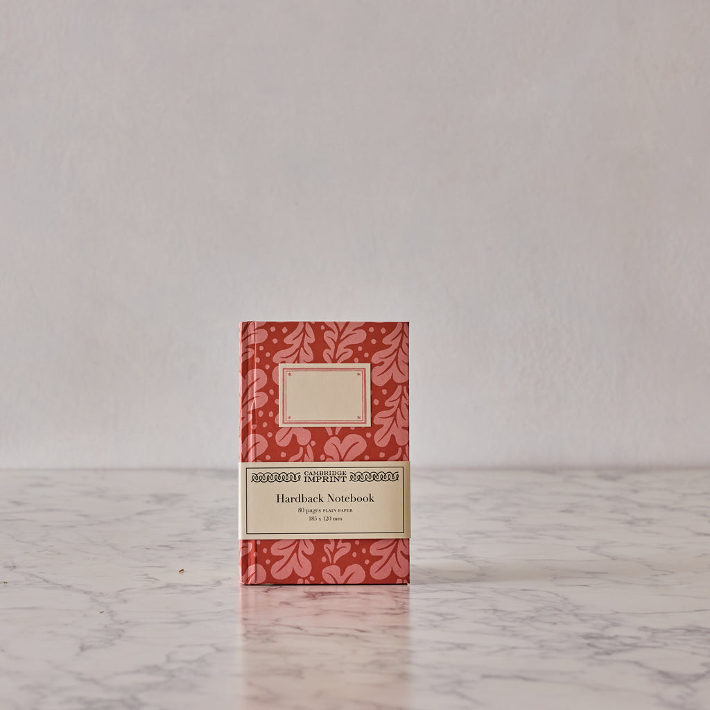 Hardback Notebook, Quercus Pomegranate, Lined