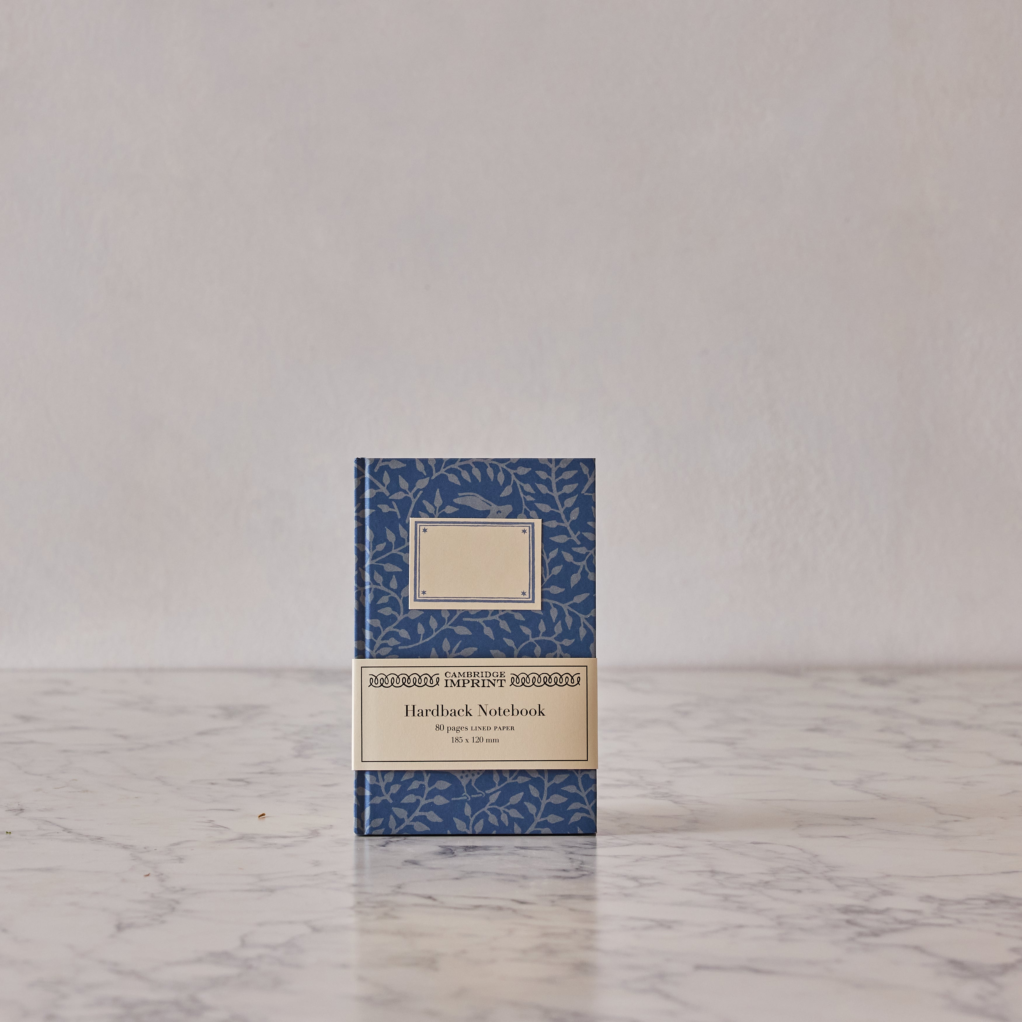 Hardback Notebook, Dancing Hare Blue