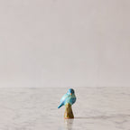 Songbird on Branch, Sea Glass