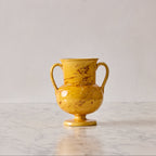 Apulian Amphora Vase in Ochre