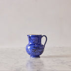 Apulian Pitcher in Blue Marble Glaze