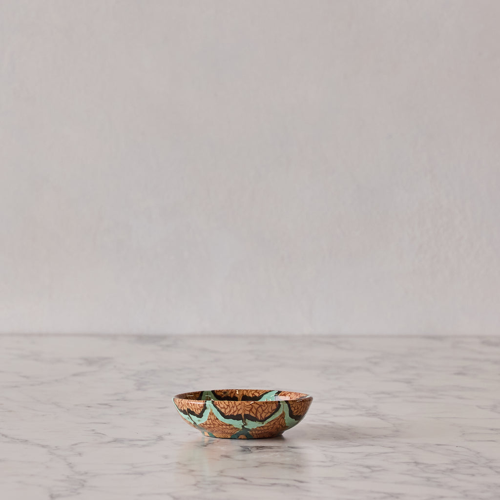 Jean Gerbino Small Mosaic Dish, Blue Star